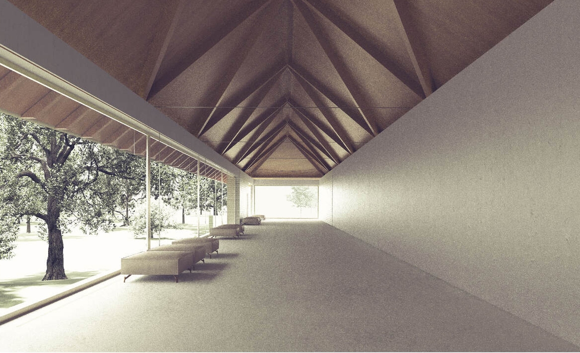 Az Equinox cég által készített Kunffy Galéria bővítésének látványterve