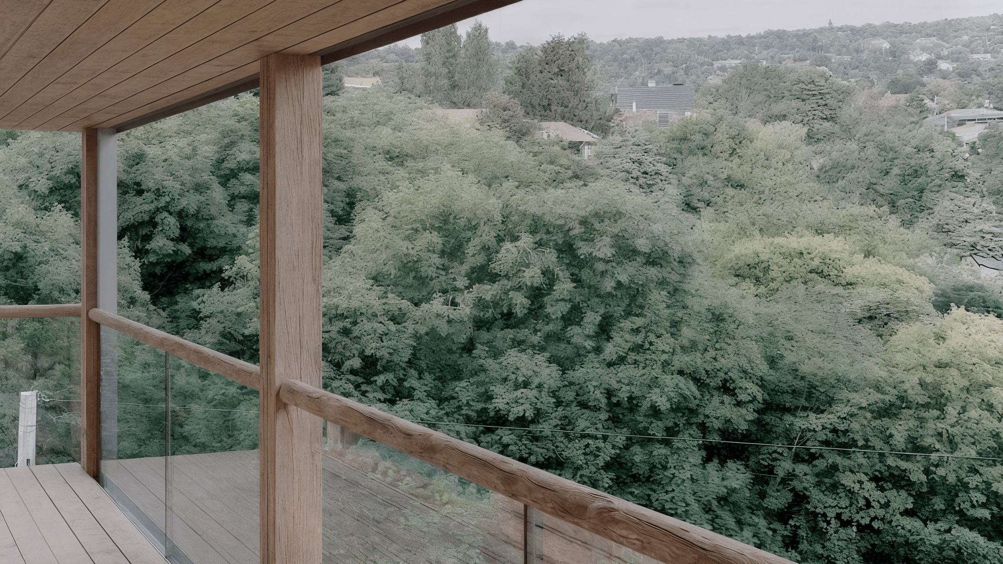 panoramic family house