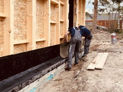 Equinix-System lábazati szigetelés