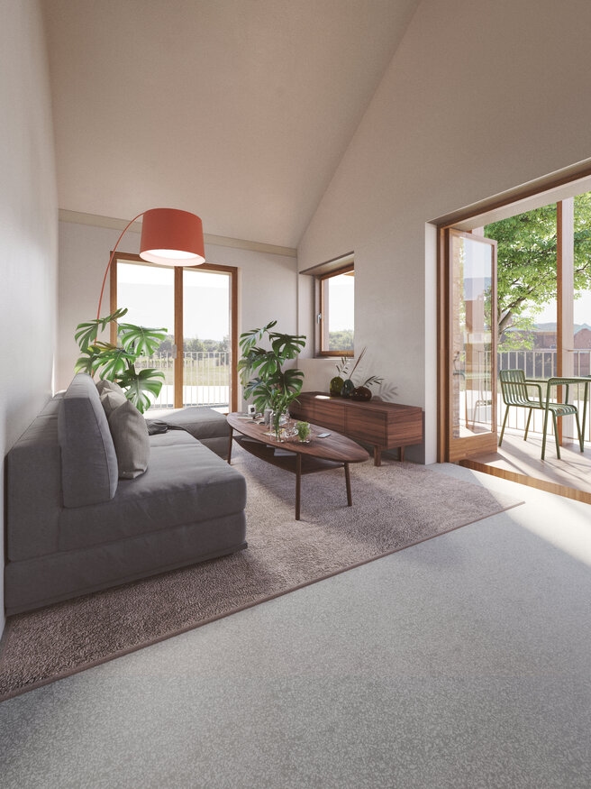 Equinox designed and built this residence and sculptor's workshop in Tihany, Hungary.